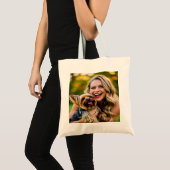 Add Yorkshire Terrier Photo Personalize トートバッグ (正面(商品))