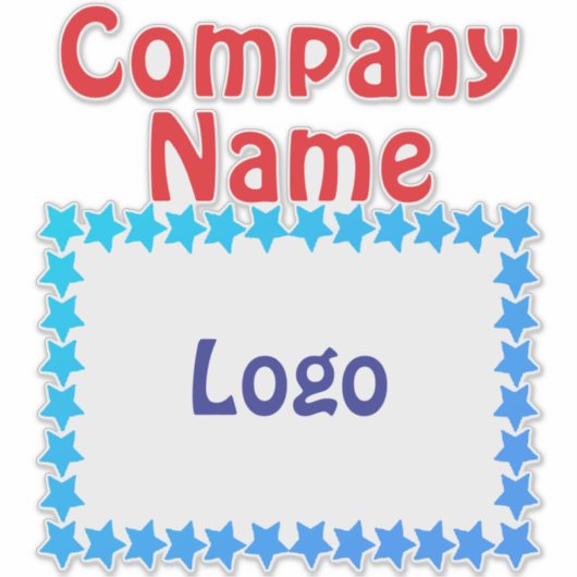 add your business Custom-Cut Vinyl Sticker シール (正面)