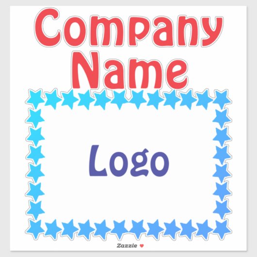 add your business Custom-Cut Vinyl Sticker シール (シート)