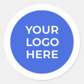  Add Your Business Logo Promotional Product Label ラウンドシール (正面)