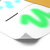 Add your Children's Artwork to this  ポスター (角)