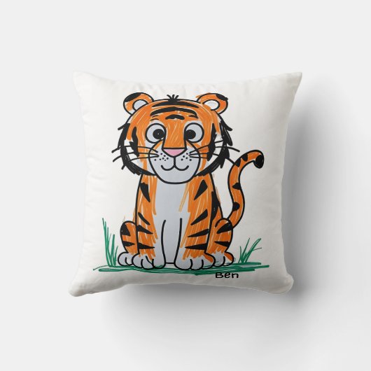 Add Your Child's Artwork to Home Decor  クッション (裏面)