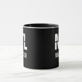 Add Your Code & City - Airport Code NTL NEWCASTLE マグカップ (中央)