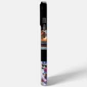 Add Your Custom 4 Photo, Monogrammed & Family Name Case-Mate iPhoneケース (裏面 / 左)