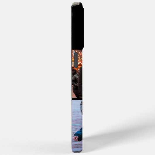 Add Your Custom 4 Photo, Monogrammed & Family Name Case-Mate iPhoneケース (裏面 / 右)