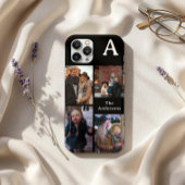Add Your Custom 4 Photo, Monogrammed & Family Name Case-Mate iPhoneケース