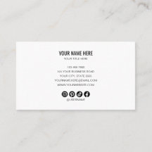 Add your custom logo circle professional White
