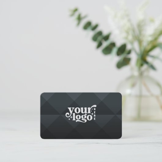 Add your custom logo to professional business card 名刺 (スタンド正面)