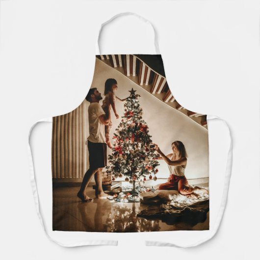 Add Your Custom Photo エプロン (正面)