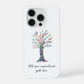 Add Your Inspirational Quote  iPhoneケース (裏面)