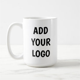 ADD YOUR LOGO コーヒーマグカップ