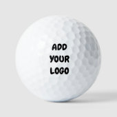 ADD YOUR LOGO ゴルフボール (正面)