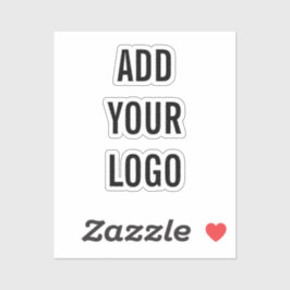 ADD YOUR LOGO シール