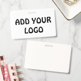 ADD YOUR LOGO バッジ