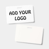 ADD YOUR LOGO バッジ (正面＆裏面)