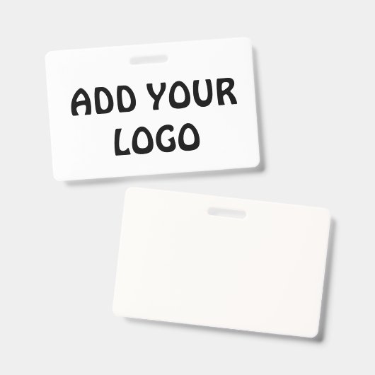 ADD YOUR LOGO バッジ (正面＆裏面)