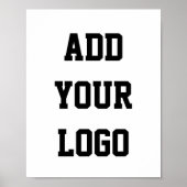 ADD YOUR LOGO ポスター (正面)
