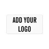 ADD YOUR LOGO ラベル (正面)