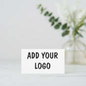 ADD YOUR LOGO 名刺 (スタンド正面)