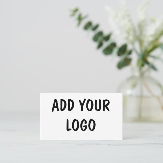 ADD YOUR LOGO 名刺 (スタンド正面)