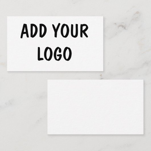 ADD YOUR LOGO 名刺 (正面/裏面)