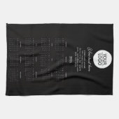 Add your Logo 2026 Calendar Company Promotion キッチンタオル (横)