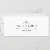 Add Your Logo Beauty Gift For You Certificate QR (正面)