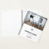 Add your Logo Custom Text Promotion Photo プランナー手帳 (ディスプレー)