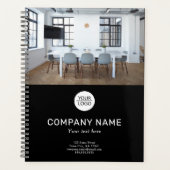 Add your Logo Custom Text Promotion Photo プランナー手帳 (正面)