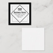 Add Your Logo Customizable Template エンクロージャーカード (正面/裏面)