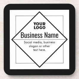 Add Your Logo Customizable Template コースター