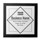 Add Your Logo Customizable Template タイル (正面)