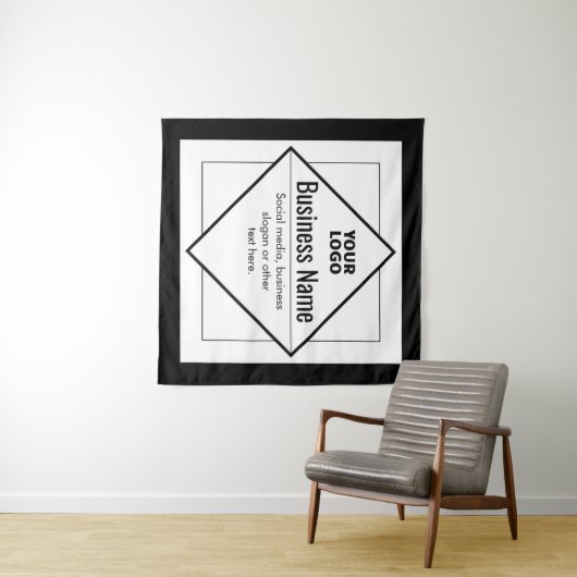 Add Your Logo Customizable Template タペストリー (インサイチュ(横))