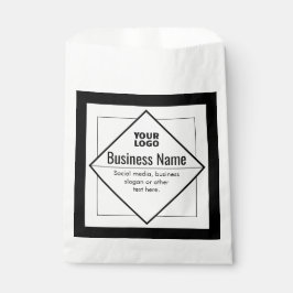 Add Your Logo Customizable Template フェイバーバッグ