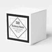 Add Your Logo Customizable Template フェイバーボックス (正面サイド)