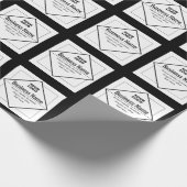 Add Your Logo Customizable Template ラッピングペーパー (角)