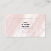 Add your logo, Modern texture 名刺 (正面)