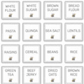 Add Your Logo Professional Kitchen Storage シール (正面)