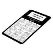 Add your Logo to this Custom 2020 Calendar マグネット (左側)