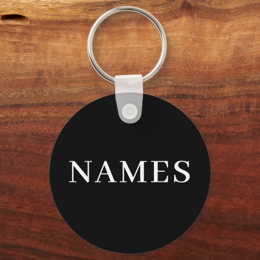 Add Your Name キーホルダー (正面)