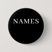 Add Your Name 缶バッジ (正面)