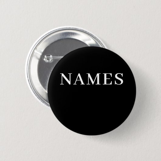 Add Your Name 缶バッジ (正面&裏面)