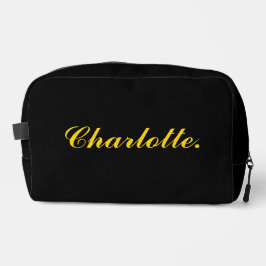 Add Your Name to This Sleek and Practical Dopp Kit ドップキット