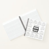 Add Your Own Business Logo 2026 Calendar |  ノートブック (内部)