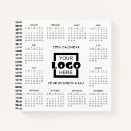 Add Your Own Business Logo 2026 Calendar |  ノートブック