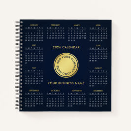 Add Your Own Business Logo 2026 Calendar |  ノートブック
