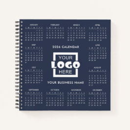 Add Your Own Business Logo 2026 Calendar |  ノートブック