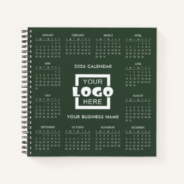 Add Your Own Business Logo 2026 Calendar |  ノートブック