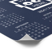 Add Your Own Business Logo 2026 Calendar ポスター (角)