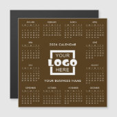 Add Your Own Business Logo 2026 Calendar | Magnet (正面/裏面)
